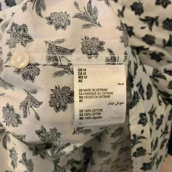 Mens Club Room Refined Woven Button Down Shirt NWT - B5 - Picture 6 of 6